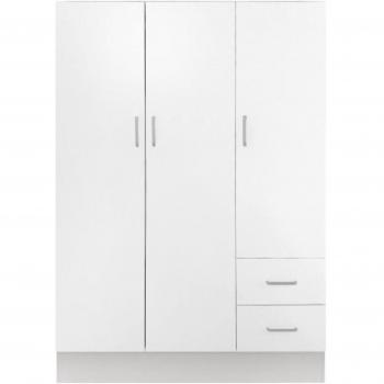 Garde-robe Dmora 3 portes 120x50h170 cm