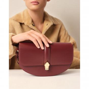 Gino Rossi Handtasche CS9256 Rot – Kleine Lederhandtasche