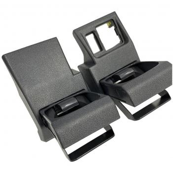Organisateur de porte-gobelet pliable pour Land Cruiser (Côté passager, gris)