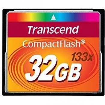 Transcend TS32GCF133 (CF, 32 GB) Speicherkarte Schwarz