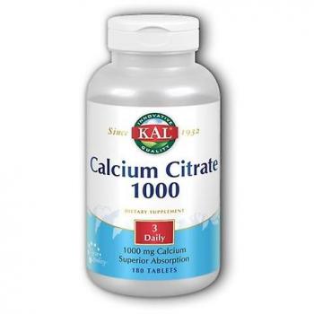 Complément Calcium Citrate Kal 1000 mg – 180 pièces