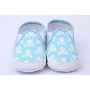 Toddler Pink Skull Shoes