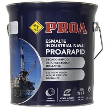 Esmalte naval Proa marrón RAL 8016 4 litros
