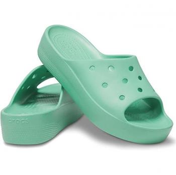 Crocs Classic Jade Stone Slides for Women