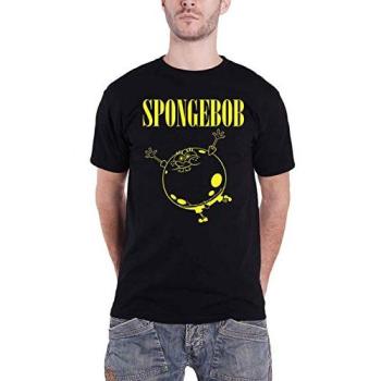 SpongeBob 2XL Black Inflate‑Sponge Top