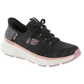 Sneakers Slip-On Skechers Edgeride Femme Noir/Pink 39