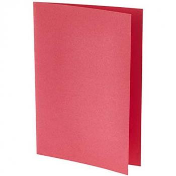 Paquet de 10 cartes doubles A6 160g fuchsia