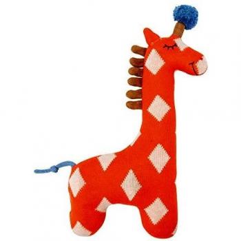 Meine Lieblingsstücke: Giraffe Orange, Kuschel‑Stricktier Klein