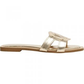 Frida Log Sandales Dorées Pepe Jeans Femme