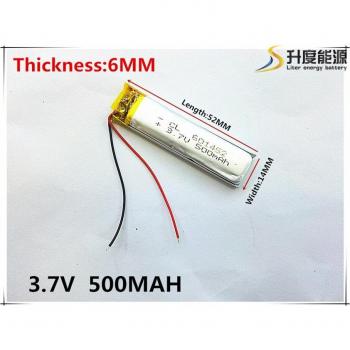 Li-Ion Batterie 500 mAh 3,7 V 601452 für tragbare Geräte