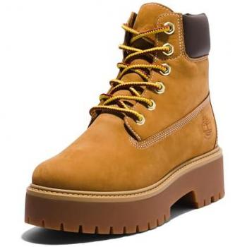 Bottes Timberland Stone Street 6 pouces en cuir jaune femme