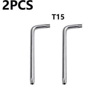 Set van 2 Torx Schroevendraaiers Dubbelzijdig Mini T30 T20 T25 T10 T15