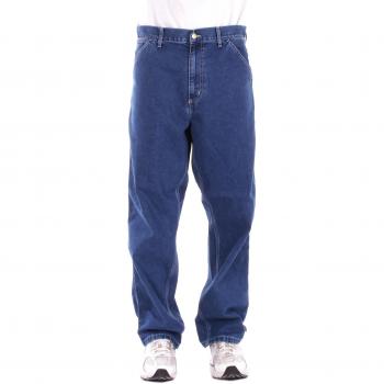 Carhartt Jeans Azul con Efecto Desgastado