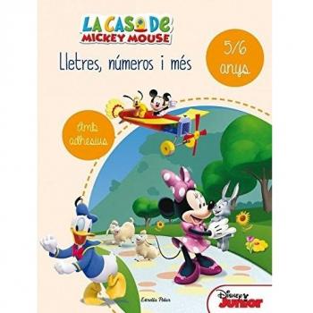 La casa de mickey mouse. Lletres, números i més 5/6
