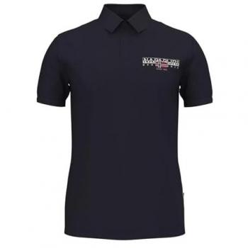 Napapijri Herrenpoloshirt E‑Aylmer L – Classic Cut in Marine