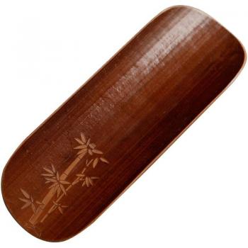 Cuillère et Tapis de Thé Bambou