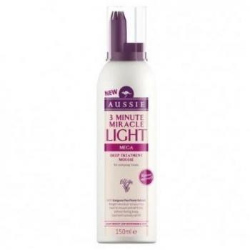 Aussie Mega Mousse Light 150 ml (2x1)