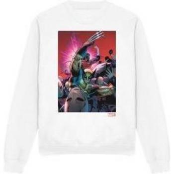 Marvel Unisex Volwassenen X-Men Wolverine Nightcrawler Comic Cover Pullover