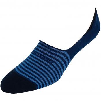 Chaussettes Invisibles Rayées Marcoliani Jaune Citron Taille Unique Homme
