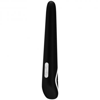 Designvibrator „Chi“ – Boom by Shots, Holz-Optik, Schwarz, Ø 31 mm, 195 mm