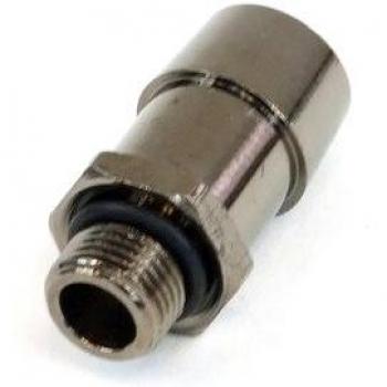 Black Nickel 13mm (1/2) High-Flow Hose Connection G1/8