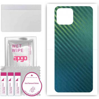 Wrap Protector APGO para la espalda del Honor Play 5T – Patrón Carbón Camaleón (CAKA1)