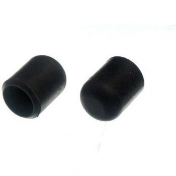 Furniture Leg Tip Floor Shield Black 5/8 Inch 16mm ID (Pack of 100)