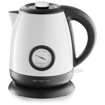 Máquina de agua caliente Emerio 2000W 1L color negro blanco