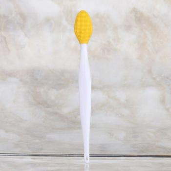 2pcs Soft Silicone Lip and Nose Exfoliating Brushes