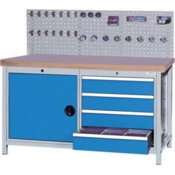 Table de travail professionnelle Bedrunka+Hirth 1500x750 mm