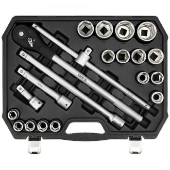 Ensemble de clés à douille Yato 21 pièces 3/4” 13351