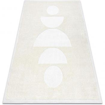 Tapis design MODE 8598 crème beige 80x150 cm