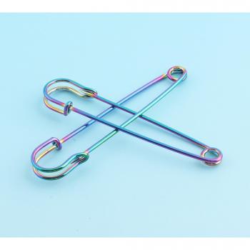 Broches de sûreté multicolores 57mm, pack de 5