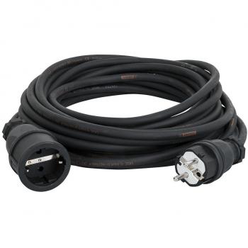 Showtec 15m Schuko Stroomkabel 3x1.5mm