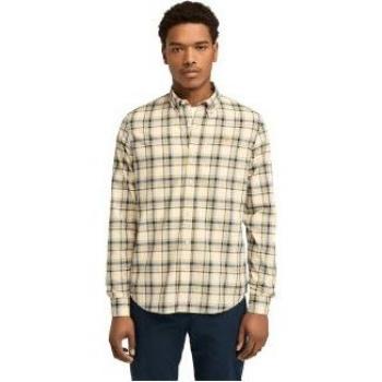 Timberland Camicia in Poplin Stretch a Maniche Lunghe angora