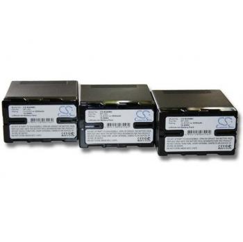 VHBW 5200 mAh per PMW‑EX1 e modelli correlati