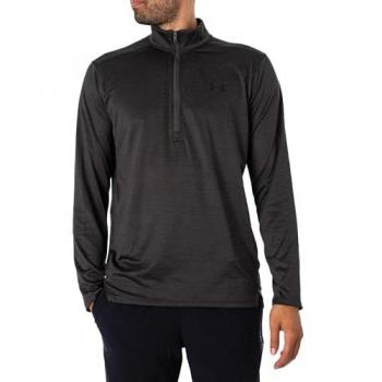 Top Under Armour Tech Vent 1/2 Zip Nero Uomo