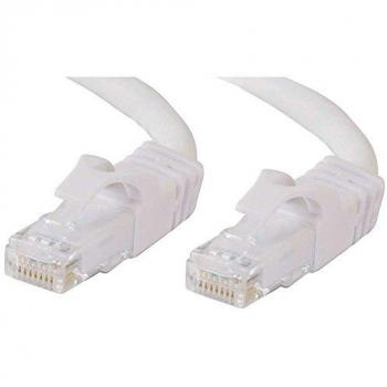 Câble Réseau Cat6 Non Blindé à pied de connexion – 1,5 m – Blanc