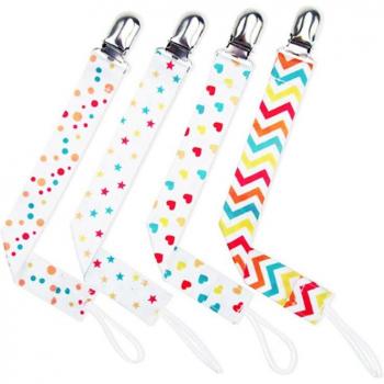 4PCS Pacifier Holder Clips