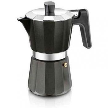 Cafetera Italiana BRA PERFECTA BLACK 9 Tazas