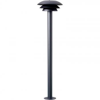 Bolardo Dyberg Larsen DL20 nero Ø 20cm