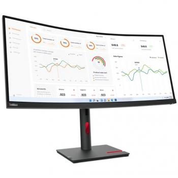 Lenovo ThinkVision T34w-30 86.4 cm (34) 3440 x 1440 Pixel Wide Quad HD VA Panel LED Monitor