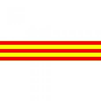 Gran Bandera de Tonkin Francés 1890-1920