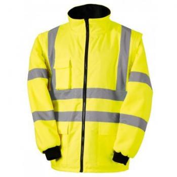 Veste haute visibilité 2en1 Jaune VEROME