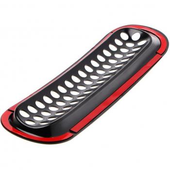 Accessoire noir mat Grille-Maille pour Jeep Wrangler JK 2007 (avant)
