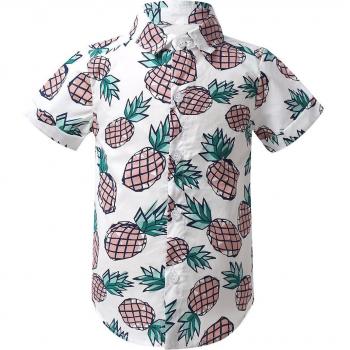 FEESHOW Trendiges T-Shirt für Kleinkinder mit Ananas