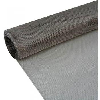 Rete Antiinsetti in Acciaio Inossidabile 100x1000 cm Argento