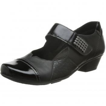 Remonte D7346 02, Scarpe Bebè Donna, Nero, 36
