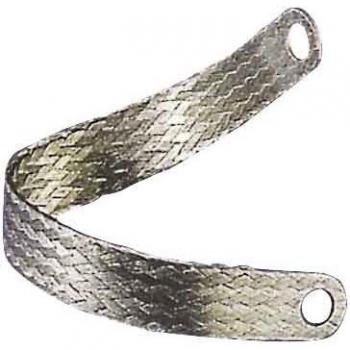 MBJ25-200-10 Preassembled Flat Grounding Strip, 200mm Length, 10 Count