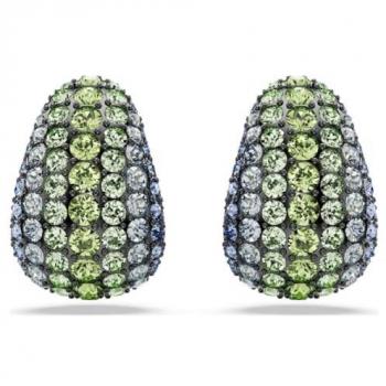 Pendientes de rodio Swarovski Sublima adornados con cristales